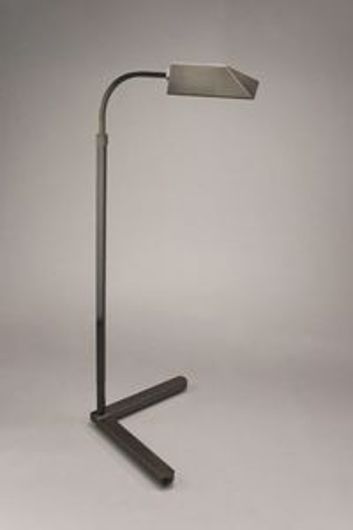 Picture of GUNMETAL JON NORMAN LAMP WITH "V" BASE & Y SHADE