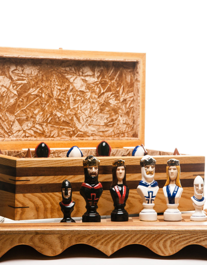Picture of LAWRENCE & SCOTT MASTER SERIES HANDCRAFTED CHESS SET