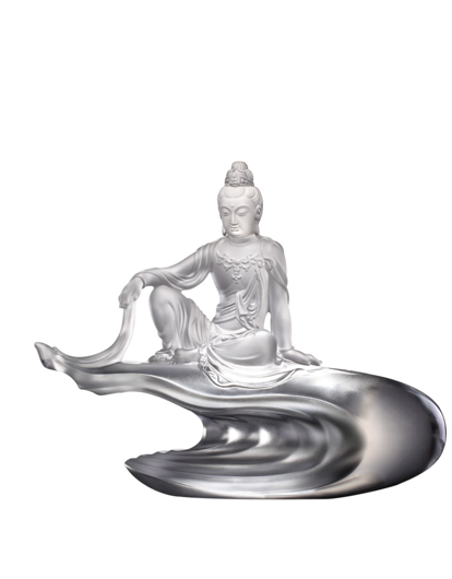 Picture of LIULI CRYSTAL ART CRYSTAL GUAN YIN (LIMITED EDITION)