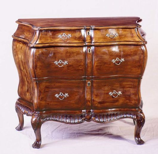 Picture of VENETIAN STYLE WALNUT COMMODE