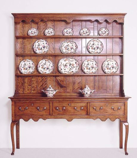 Picture of GEORGE II STYLE CHERRY WOOD DRESSER