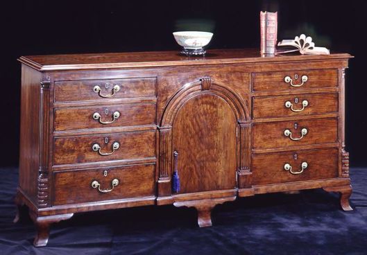 Picture of GEORGE III STYLE MAPLE-WOOD DRESSER