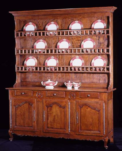 Picture of FRENCH PROVINCIAL STYLE FRUIT-WOOD DRESSER