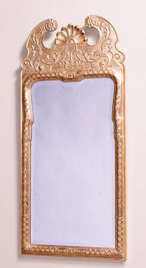 Picture of GEORGE II STYLE GILTWOOD MIRROR